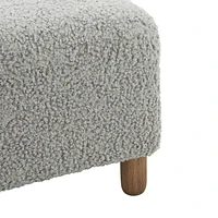 Modern Upholstered Ottoman Bench,Comfortable End-of-Bed Seat for Bedroom or Living Room-The Pop Home