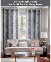 Madison Park Averil Grommet Top Sheer Window Curtain, sheer Curtain