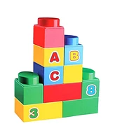 Slickblue 32-Piece Big Building Blocks Set Educational Toys for Kids to Enhance Creativity and Learning