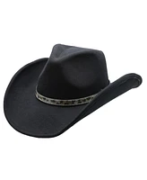 Peter Grimm Python Ultra Poly Felt Western Drifter Hat