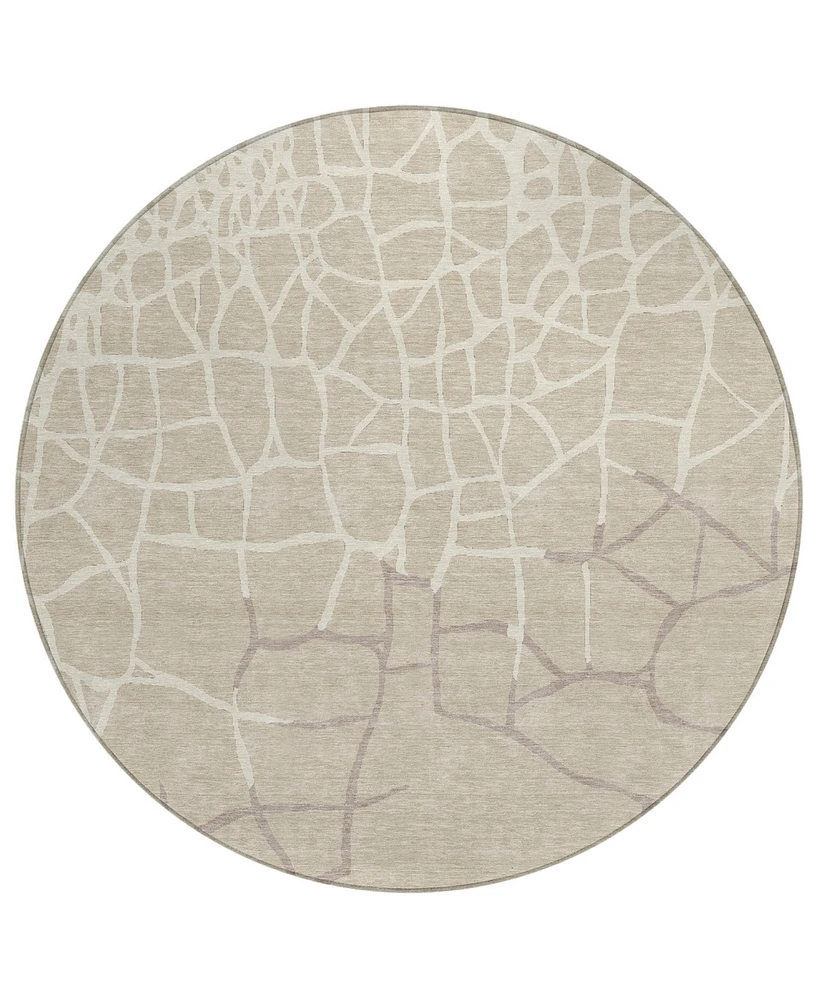 Addison Chantille Mahine Washable ACN1049 8'x8' Round Area Rug