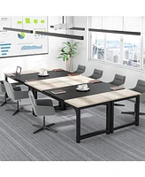Tribesigns 70.8”Executive Desk, Large Office Computer Desk with Thicken Frame, Modern Simple Workstation Business Furniture for Home Office