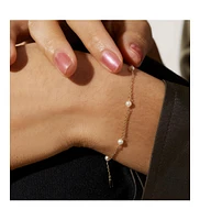 Ana Luisa Pearl Station Bracelet - Adelie