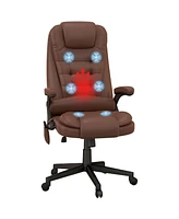 Streamdale Furniture High Back Vibration Massage Office Chair with 6 Vibration Points