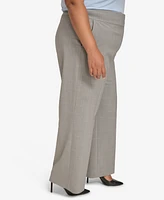 Calvin Klein Plus Menswear Wide-Leg Pants