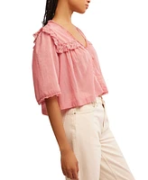 Free People Women's Luna Cropped Top