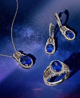 Le Vian Blueberry Tanzanite Diamond Ring Earrings Necklace