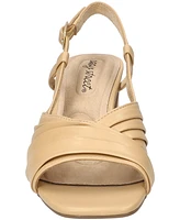 Easy Street Women's Lucie Square Toe Sandals