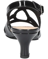 Easy Street Women's Zella Kitten Heel Sandals