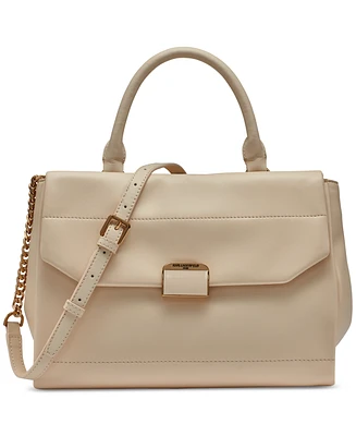 Karl Lagerfeld Paris Liana Large Leather Satchel
