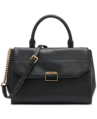 Karl Lagerfeld Paris Liana Large Leather Satchel