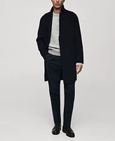 Mango Men's Wool Coat