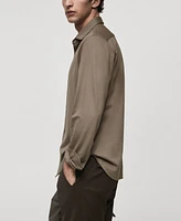 Mango Men's Regular-Fit Shirt