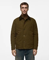 Mango Men's Water Repellent Jacket