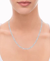 Diamond Tennis Necklace (15 ct. t.w.) in 14k White Gold