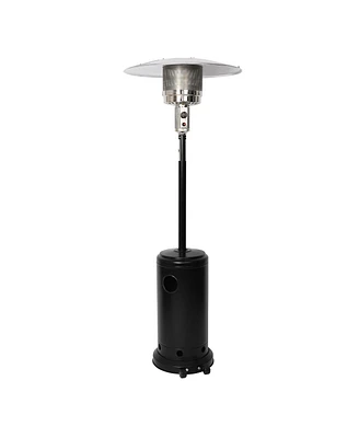 Slickblue Outdoor Patio Heater 36000 Btu - 87-Inch Tall Propane Heater with Wheels for Easy Mobility