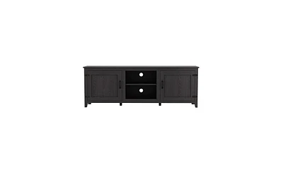 Slickblue Tv Stand Storage Media Console Entertainment Center with Doors for Stylish Organization