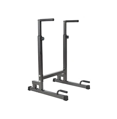 Slickblue Strength Training Dip Stand Station with Adjustable Height for Home Gym Workouts