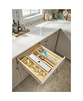 Rev-a-Shelf Trim-to-Fit Shallow Drawer Organizer Insert, 18.5 x 22 In, 4WUT-1SH