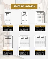 Superior 600 Thread Count Cotton Blend Solid Deep Pocket Sheet Set