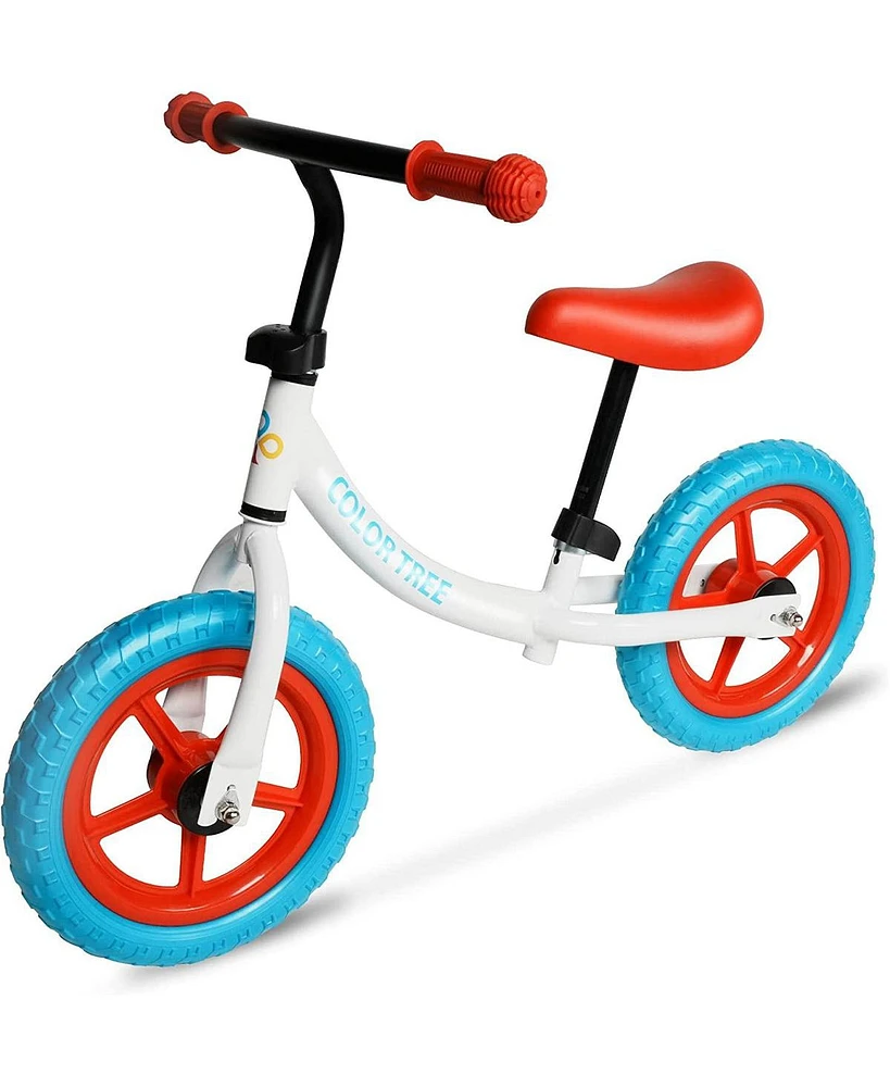 Slickblue No-Pedal Balance Bike for Kids - Adjustable Handlebar and Seat for Ages 3-5 Years