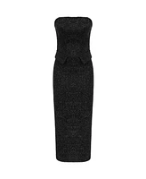 Nocturne Women's Strapless Maxi Dress