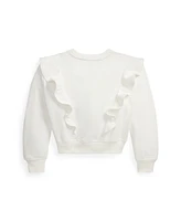 Polo Ralph Lauren Toddler & Little Girls Ruffled French Terry Sweatshirt