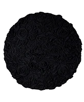 Home Weavers Bell Flower Bath Rug