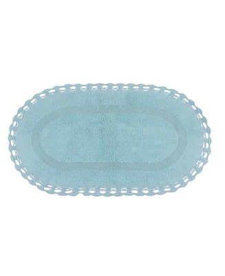 Home Weavers Hampton Crochet Reversible Bath Rug