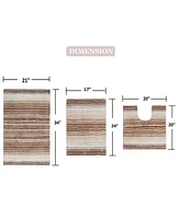 Home Weavers Gradiation -Pc. Bath Rug Set