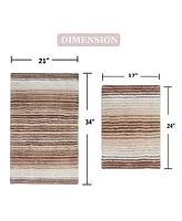 Home Weavers Gradiation -Pc. Bath Rug Set