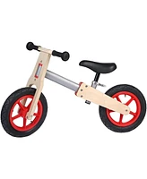 Slickblue Wooden Sport Balance Bike - Adjustable Seat for Children Ages 3 and Up