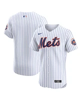 Nike Men's White New York Mets Home Elite Jersey