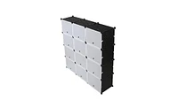 Slickblue Portable 8-Tier Shoe Rack Organizer for 48 Pairs - Expandable Tower Shelf for Heels, Boots, and Slippers