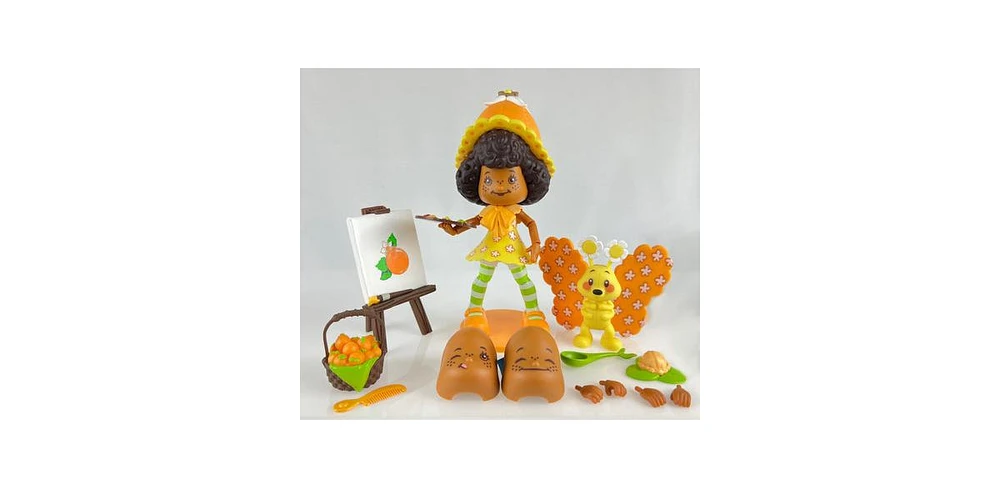 Boss Fight Studio Strawberry Shortcake Orange Blossom with Marmalade, Collectible Action Figure – Highly Articulated Fruity Scented Figurine wi