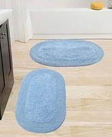 Home Weavers Double Ruffle -Pc. Bath Rug Set