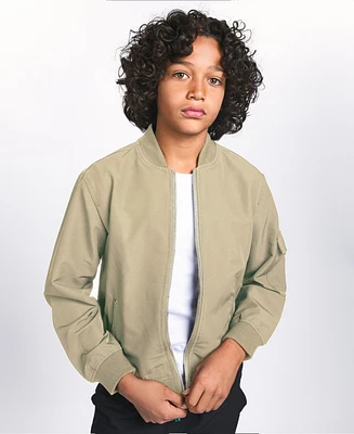 Sovereign Code Big Boys Otto 4-Way Stretch Varsity Jacket