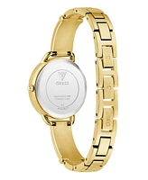 Guess Women's Analog Gold Tone Steel Watch, 30mm