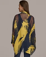 Donna Karan New York Women's Metallic Print Tunic