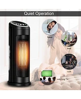Skonyon 1500 W Led Portable Oscillating Ptc Ceramic Space Heater
