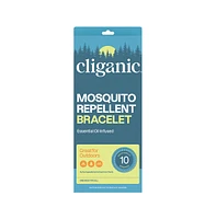 Cliganic Repellent Bracelet, 10 Pack