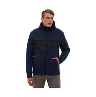 Bench Dna Men's Minski Zip-Up Hoodie Sweater