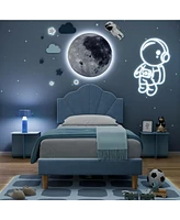 gaomon Twin Bed Frame, Upholstered Frame