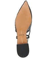 Dolce Vita Women's Phinly Woven Slingback Mary Jane Flats