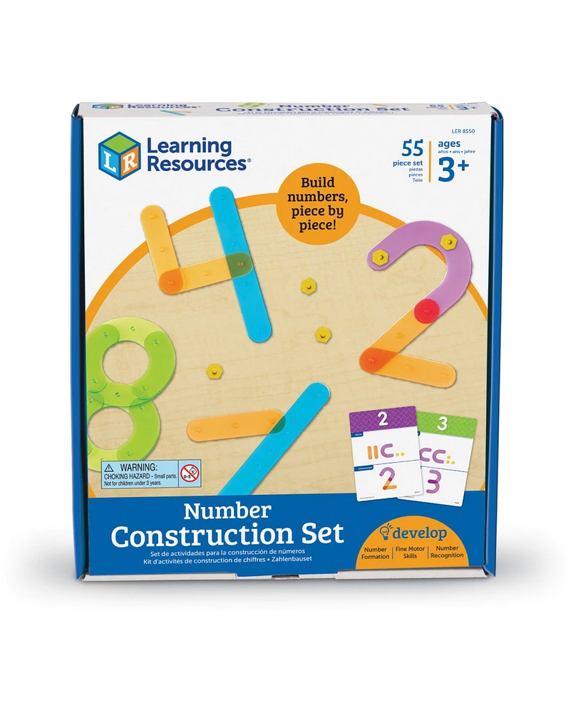 Learning Resources Number Construction Activity Set