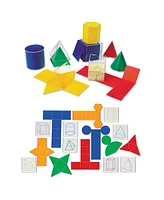 Learning Resources Folding Geometric Shapes Bundle-30 Pieces