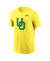 Nike Men's Yellow Oregon Ducks Legacy Alternate Logo T-shirt