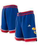 Adidas Men's Royal Kansas Jayhawks Swingman Replica Basketball Shorts