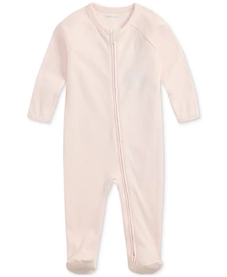 Polo Ralph Lauren Baby Cotton Embroidered Pony Coverall