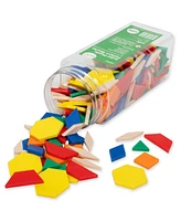 edxeducation Pattern Blocks Plastic, Set of 250